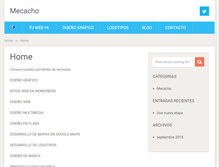 Tablet Screenshot of mecacho.com